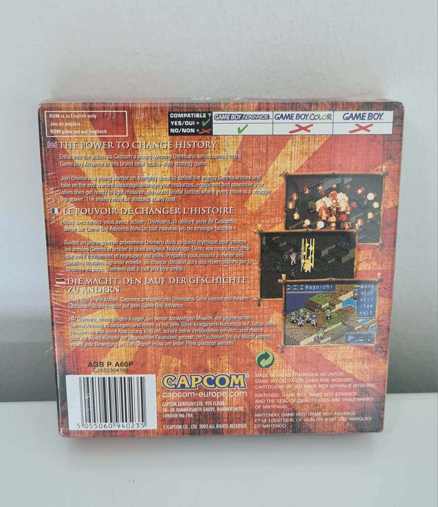 Onimusha Tactics for Gameboy Advance