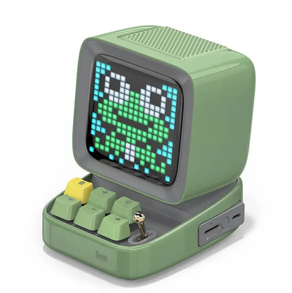 Divoom Ditoo Retro Pixel Art Bluetooth Portable Speaker and Alarm Clock