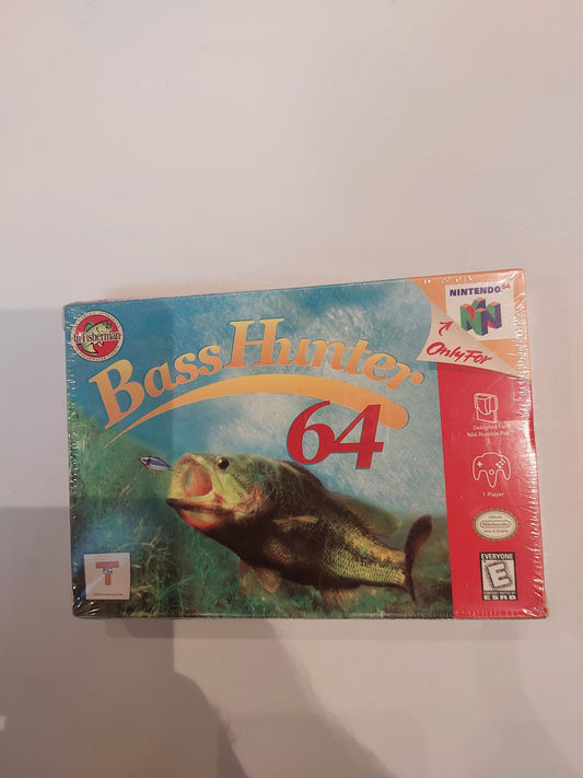 Bass Hunter 64 Brand New Sealed for Nintendo 64