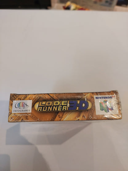 Lode Runner 3D Brand New Sealed for Nintendo 64