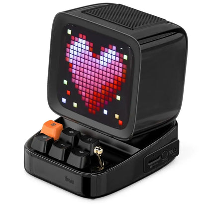 Divoom Ditoo Retro Pixel Art Bluetooth Portable Speaker and Alarm Clock